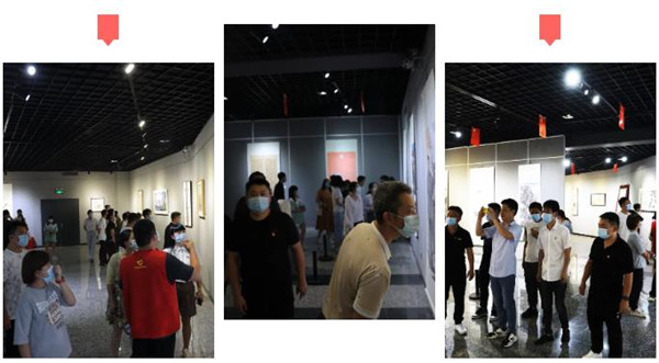 城投集團(tuán)組織參觀(guān)“千秋偉業(yè)·百年輝煌”紅色經(jīng)典美術(shù)作品展
